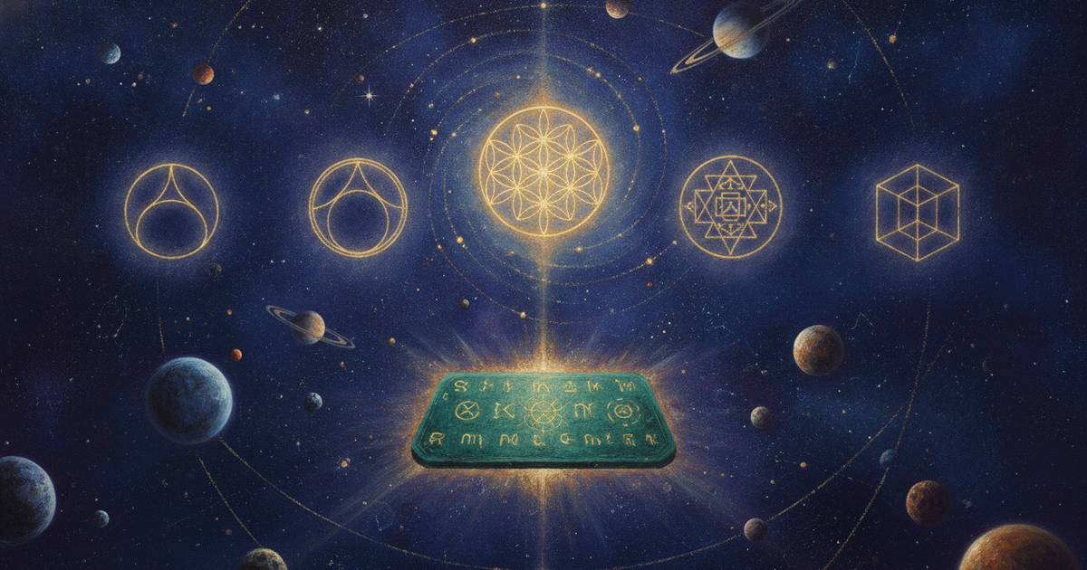 As 7 leis herméticas e a energia do universo em tons cósmicos